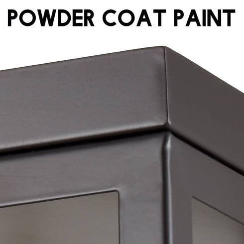 Farmhouse Black Flush Mount Ceiling Light Brass Fixture, 2-Light